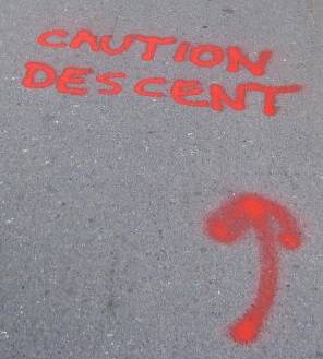 Chalk course marking